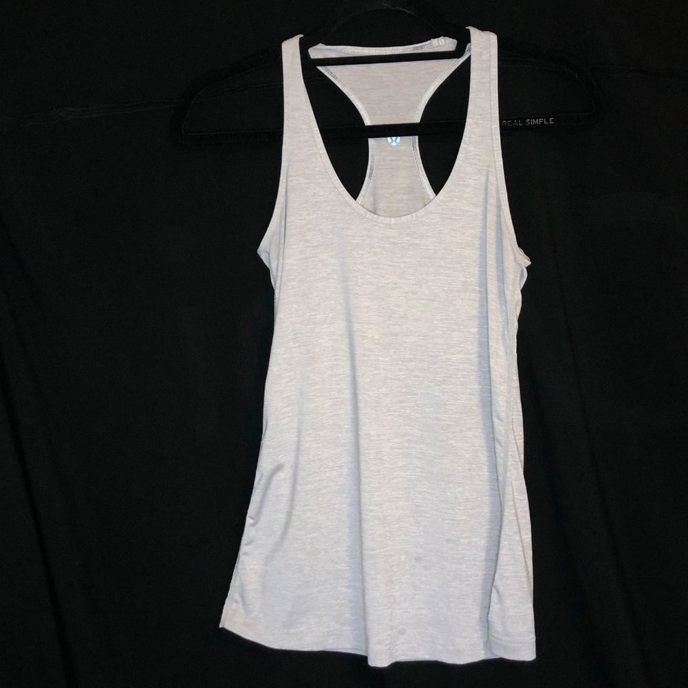 Lululemon silver tank
